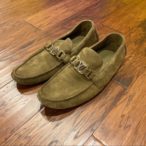 Louis Vuitton Other - Louis Vuitton suede loafers.